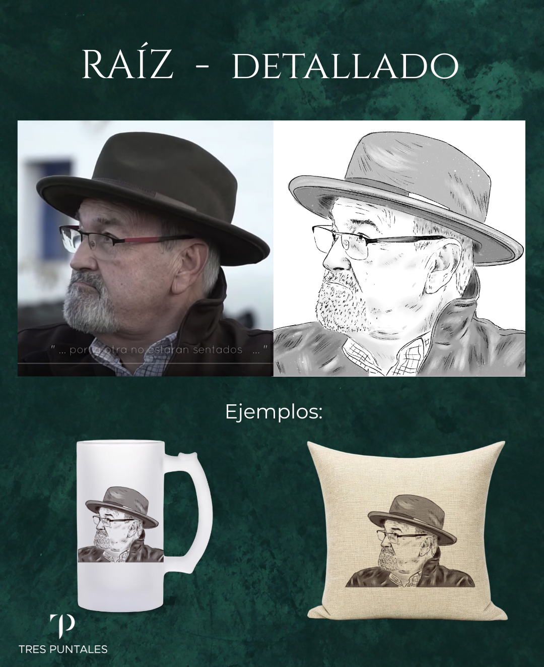 DETALLADO - RAÍZ - Diseño Personalizado