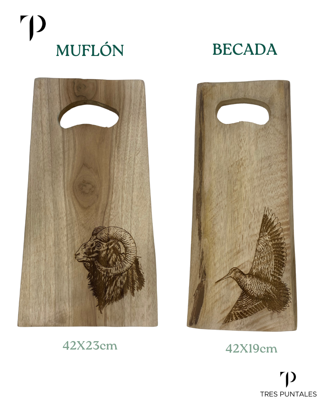 Tabla grande - 19/23 cm x 40/42cm