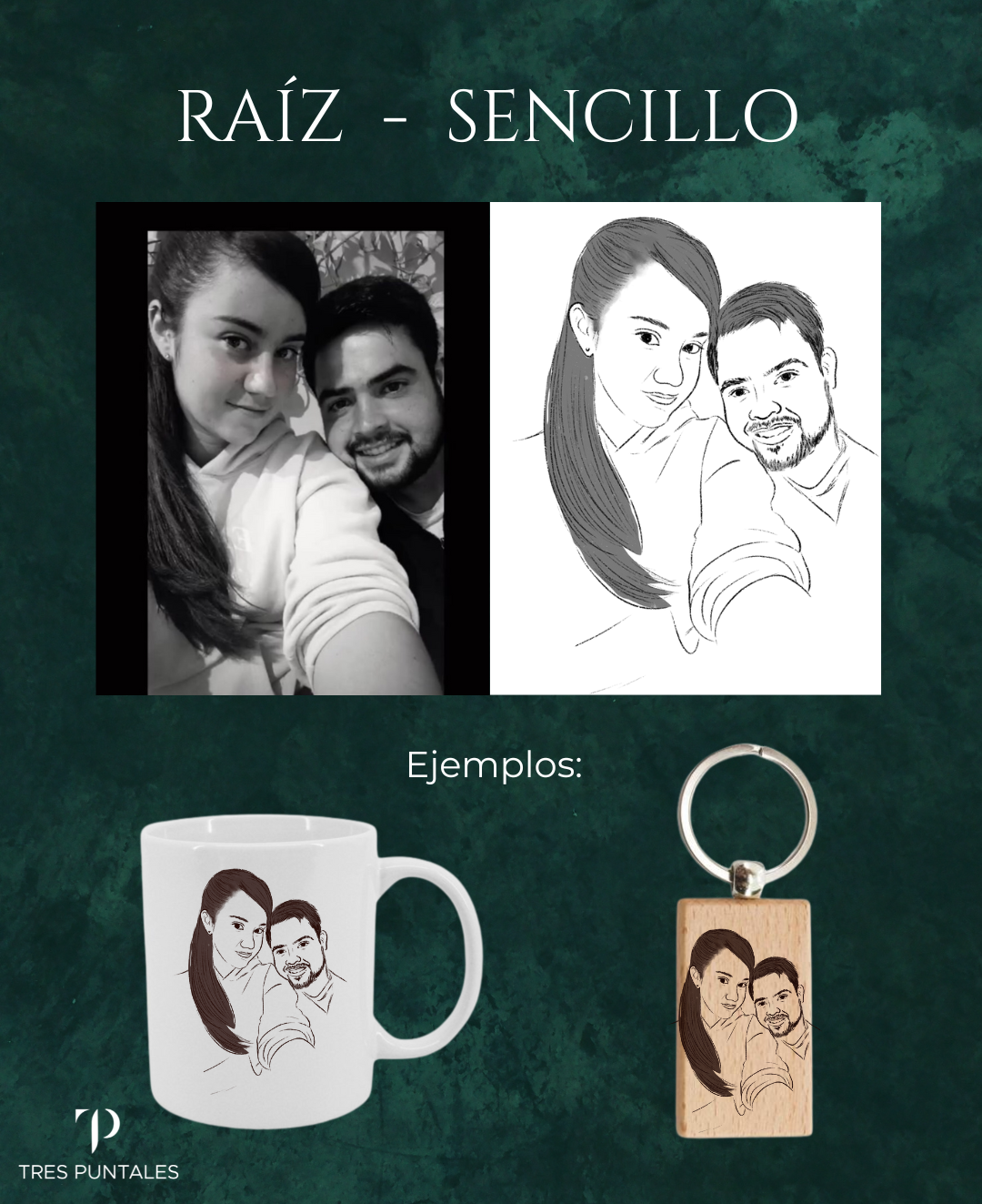 SENCILLO - RAÍZ - Diseño Personalizado