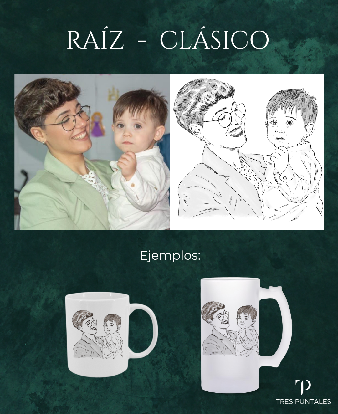 CLÁSICO - RAÍZ - Diseño Personalizado