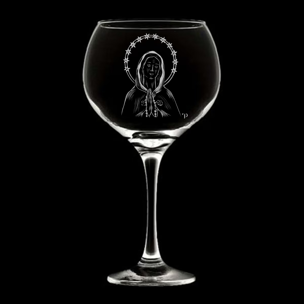 Virgen Rosa Mística - Copa de balón