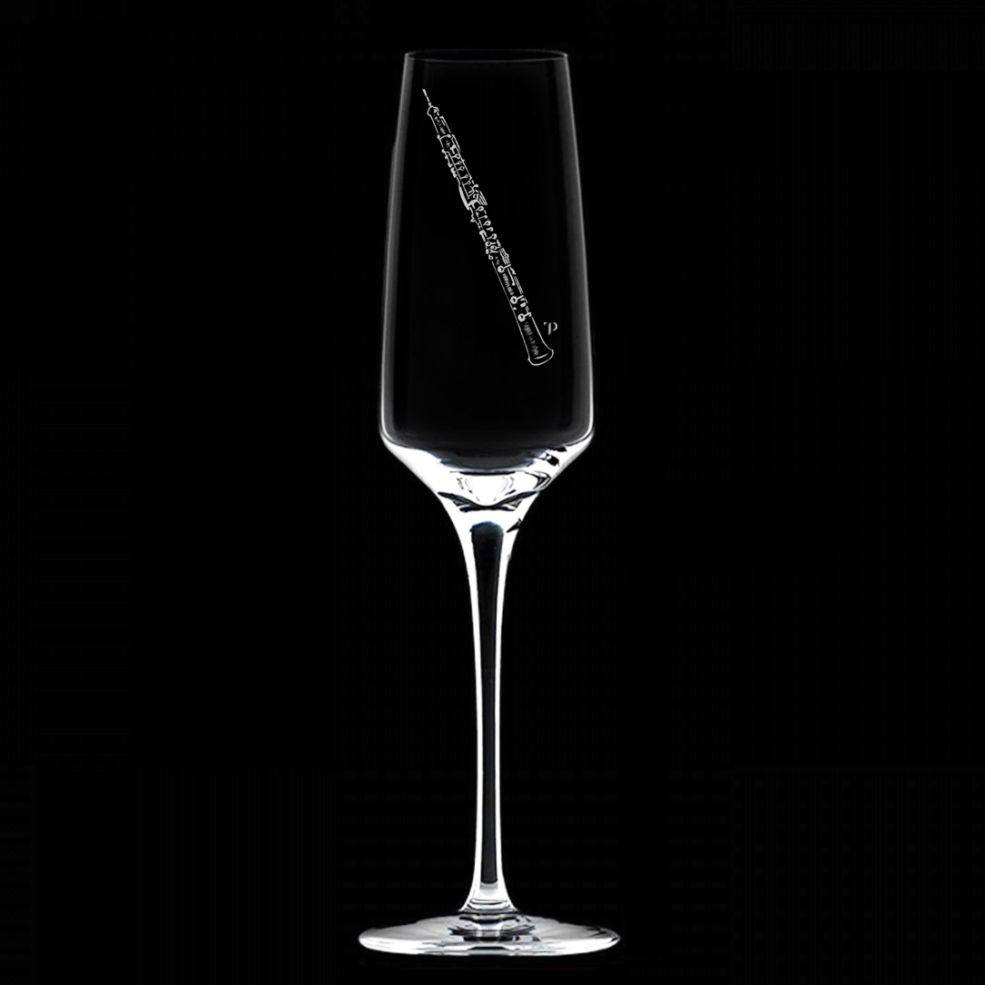 Oboe - Copa de vidrio