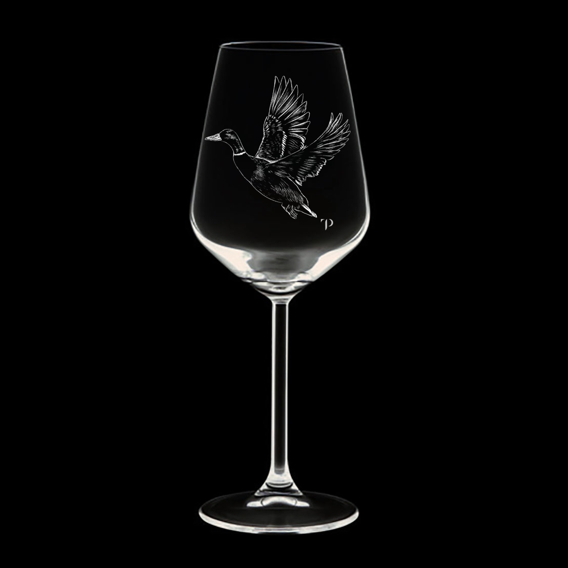 Pato - Copa de vidrio