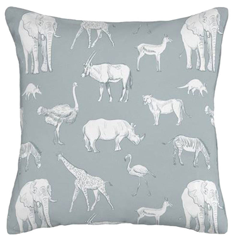 Funda de Cojín - África Celeste - 45x45cm