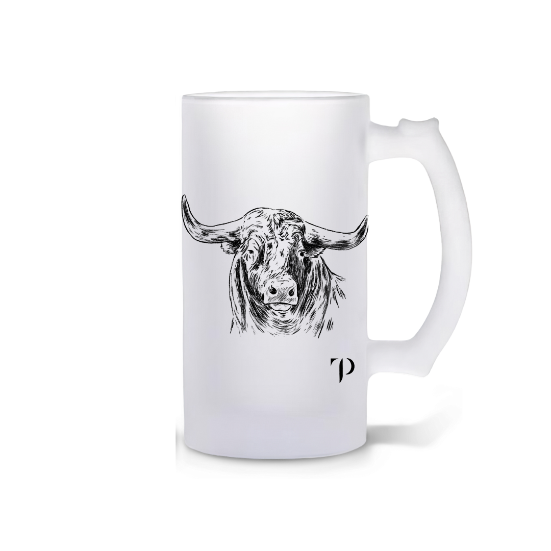 Toro N.2 B/N - Jarra opaca