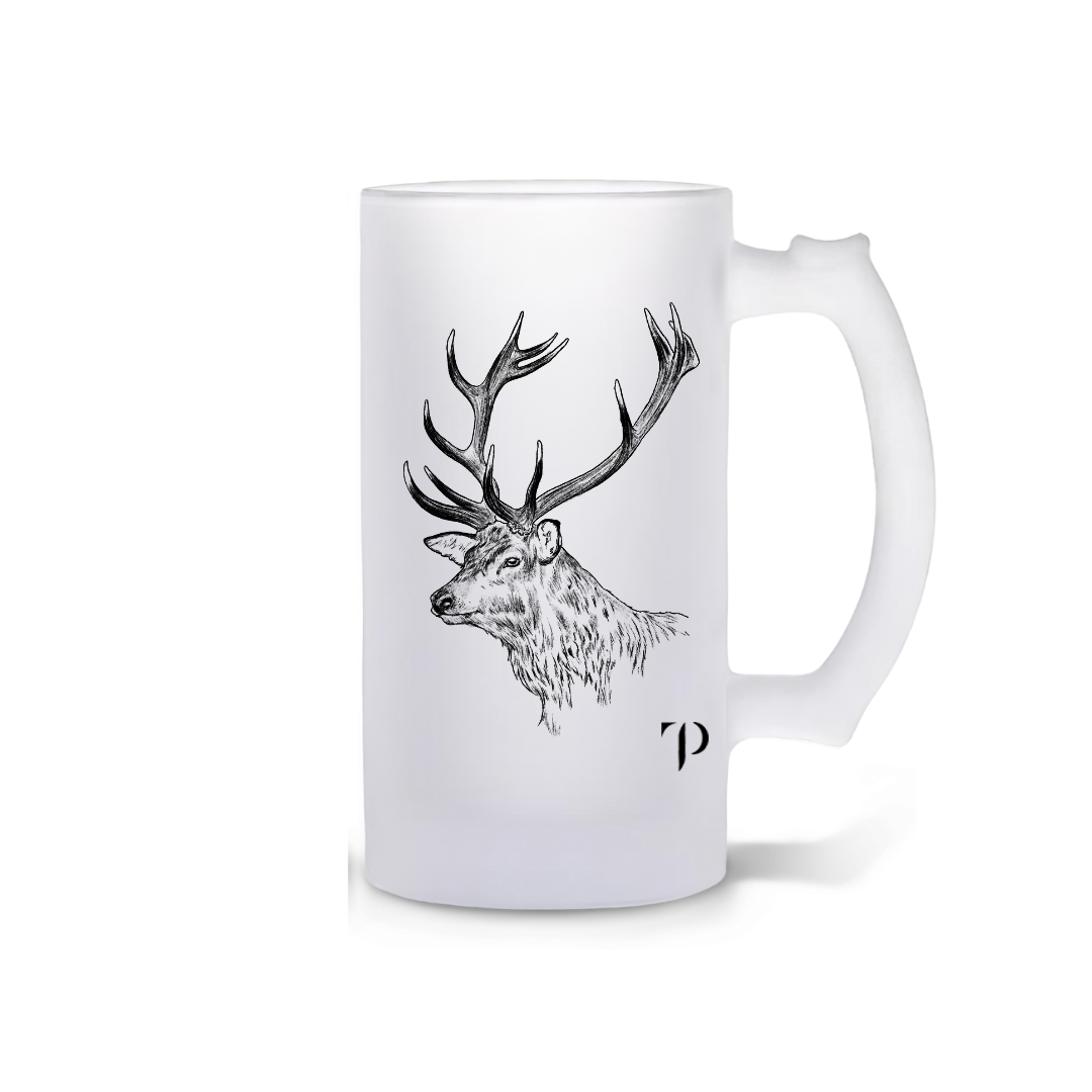 Venado N.3 B/N - Jarra opaca