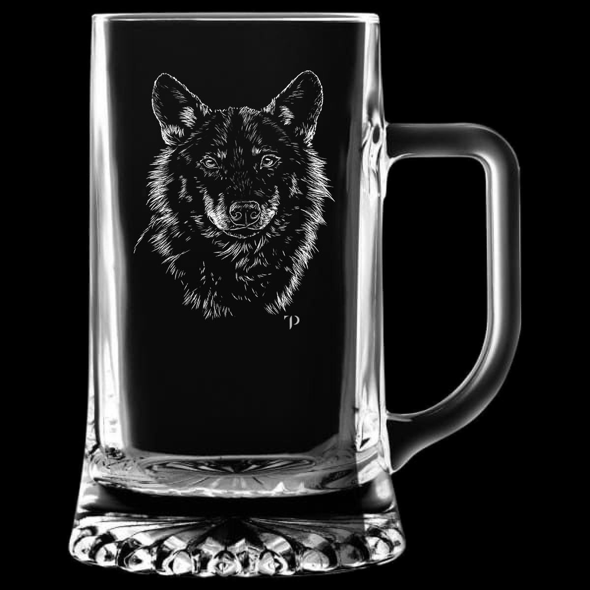 Lobo - Jarra transparente