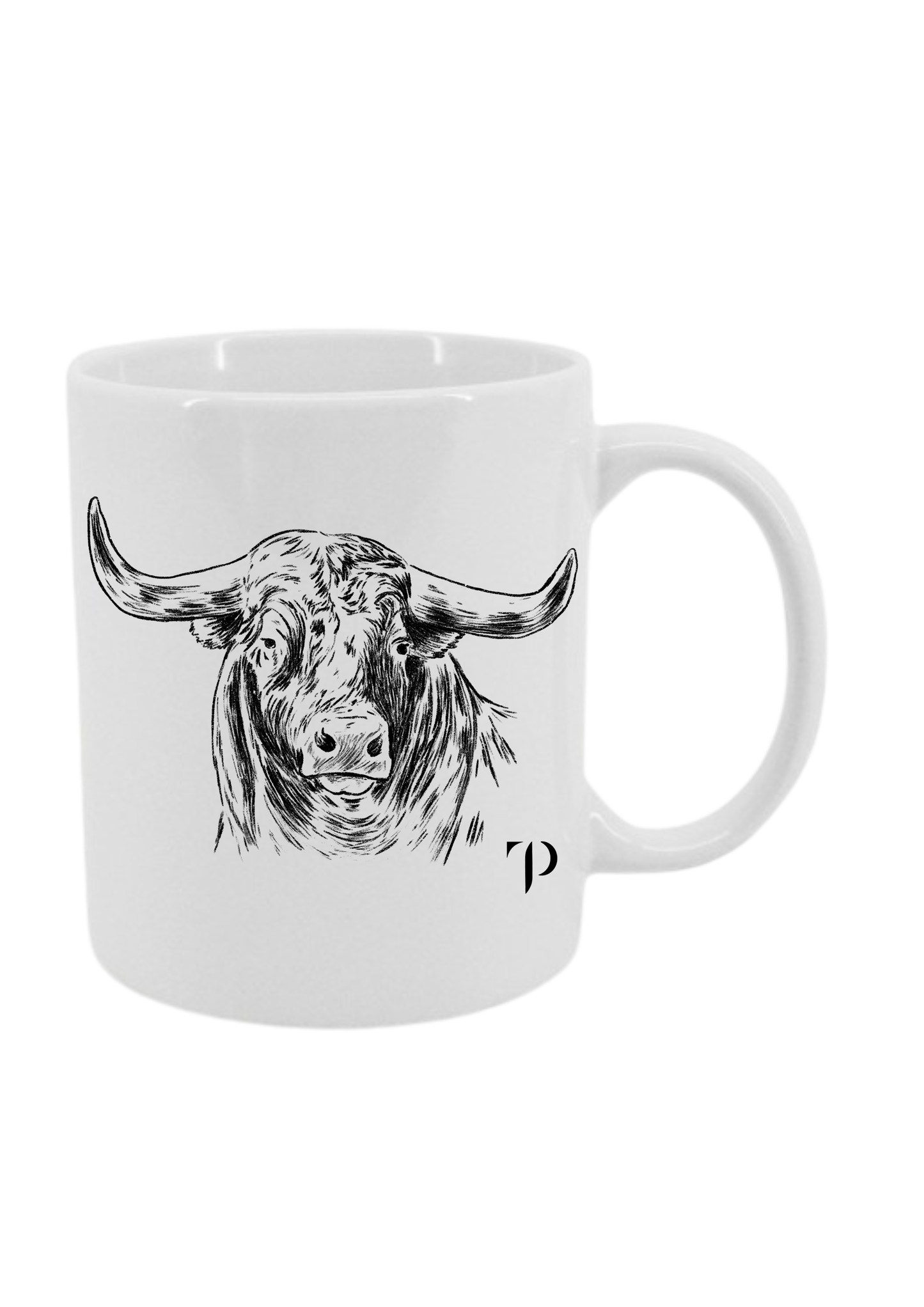 Toro N.2 B/N - Taza