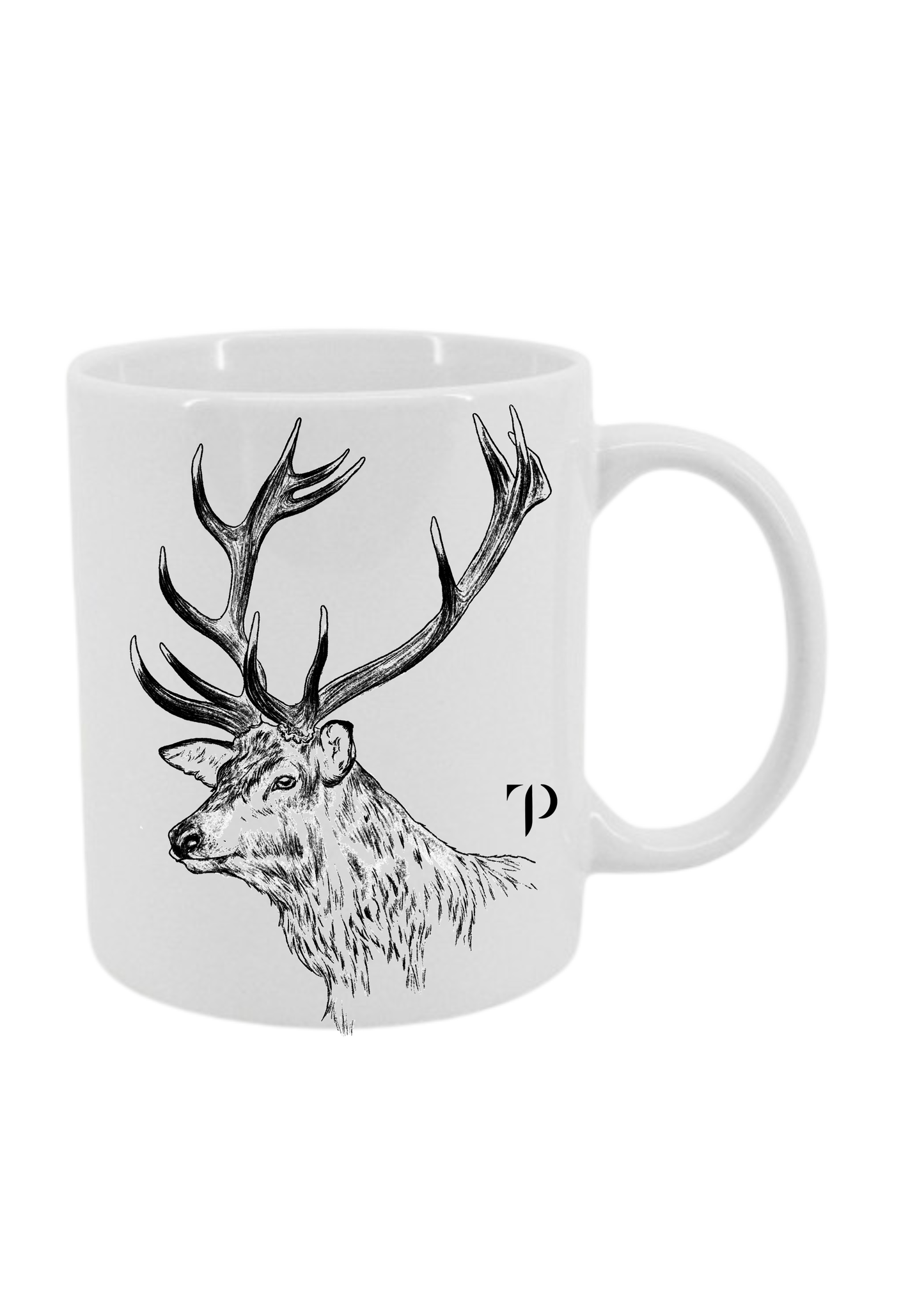 Venado N.3 B/N - Taza