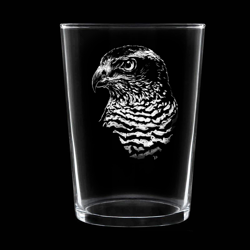 Azor - Vaso ancho de vidrio