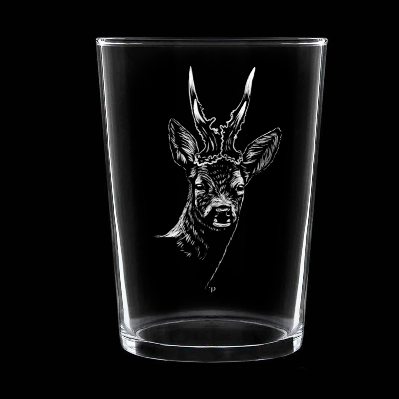 Corzo N.1 - Vaso ancho de vidrio