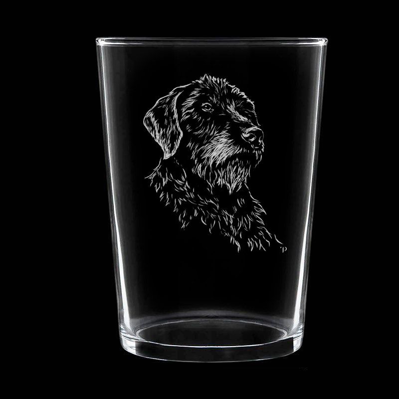 Drathaar N.1 - Vaso ancho de vidrio