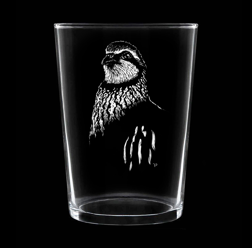 Perdiz N.2 - Vaso ancho de vidrio