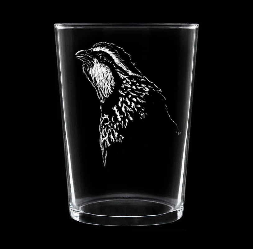 Perdiz N.3 - Vaso ancho de vidrio