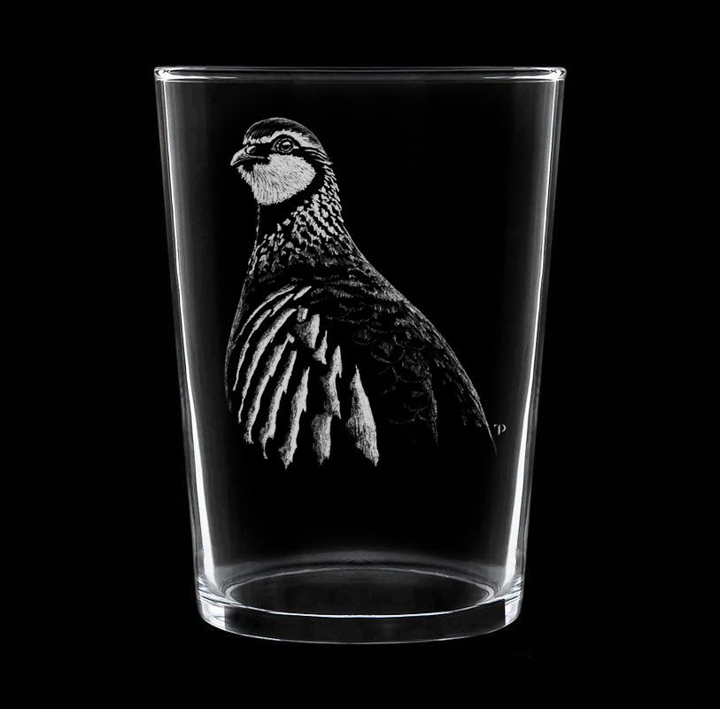 Perdiz N.4 - Vaso ancho de vidrio