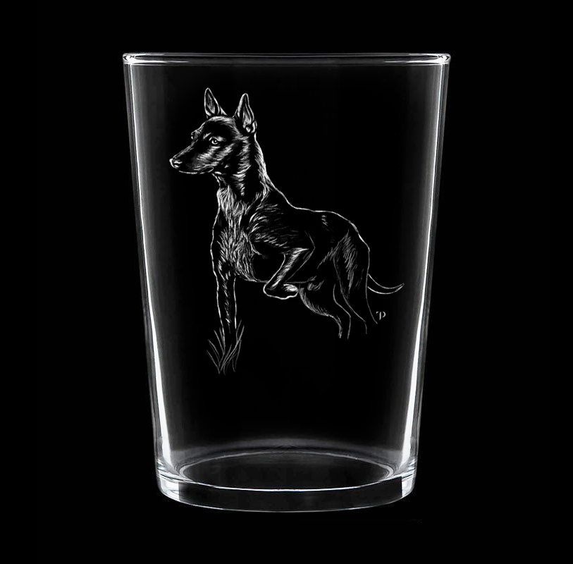 Podenco N.1 - Vaso ancho de vidrio