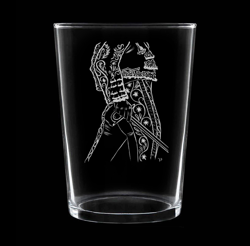 Torero N.2 - Vaso ancho de vidrio