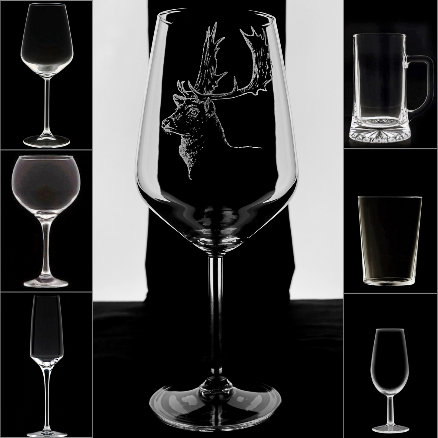 Gamo 2 - Copa Vino Caza y + Grabados en Vidrio