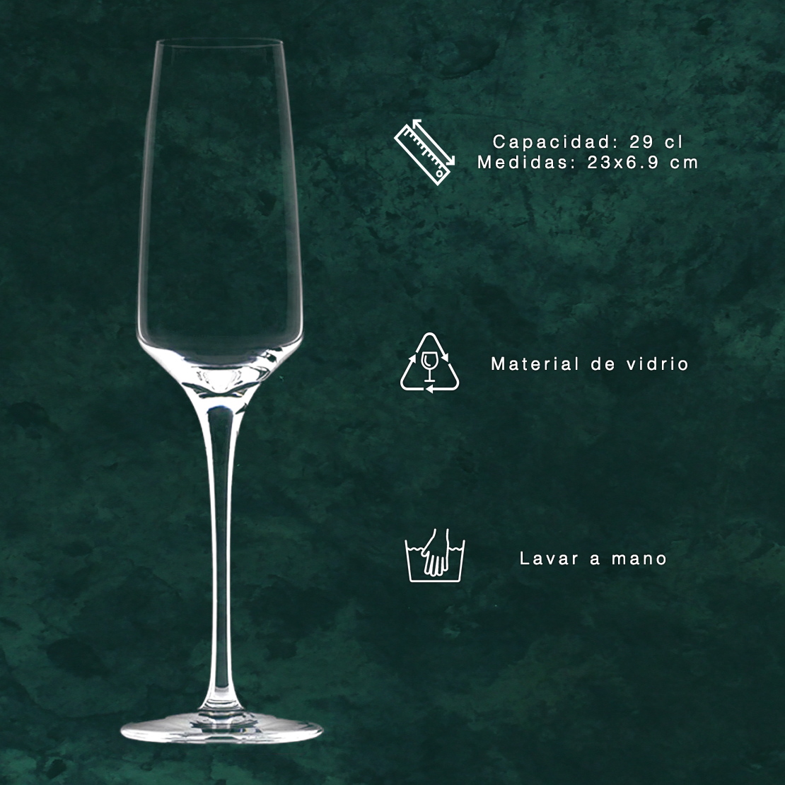 Carpa - Copa de vidrio