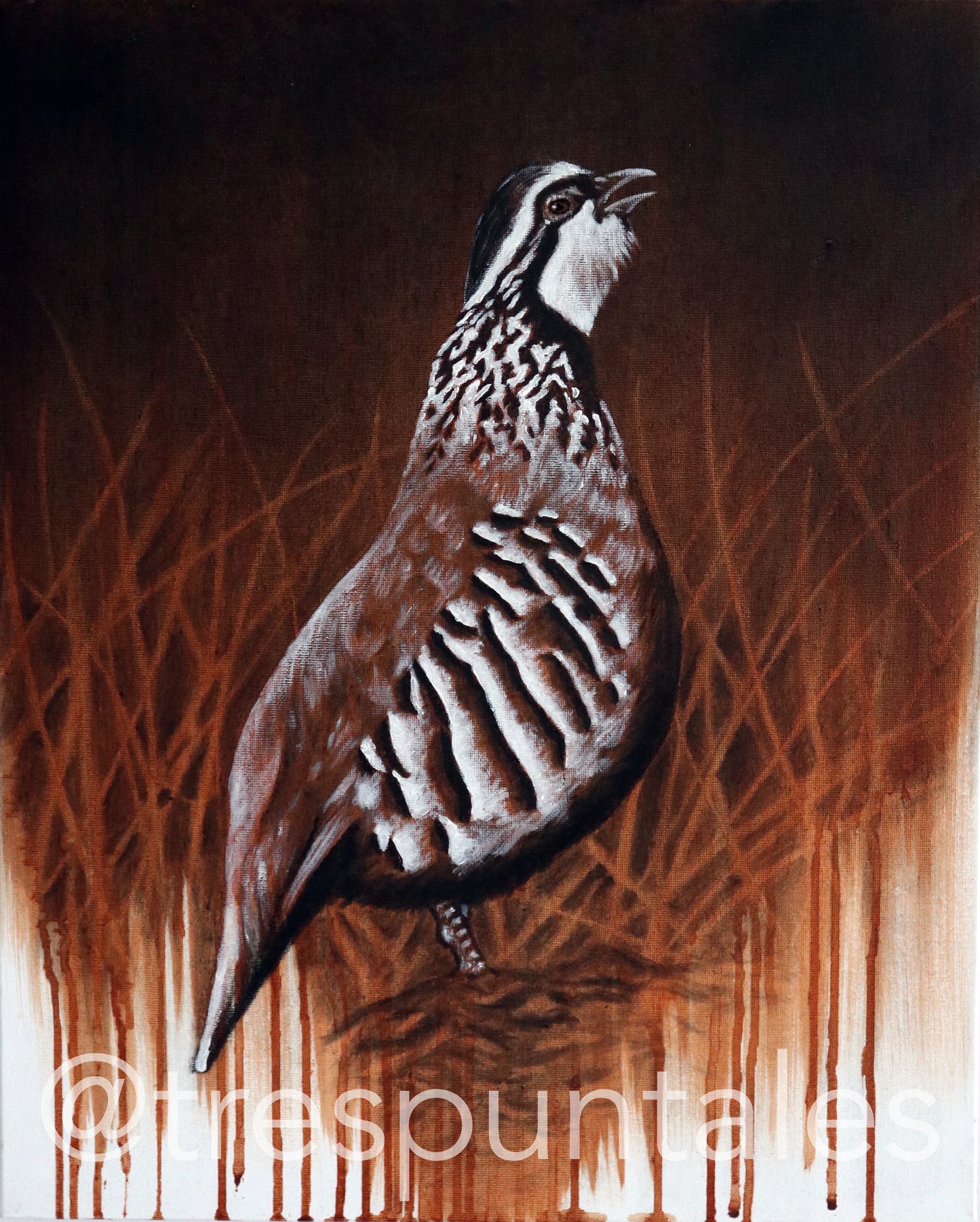 "Abril" - Obra de perdiz