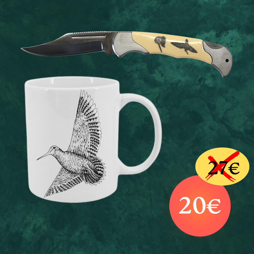 PACK NAVAJA + TAZA (diseños a elegir)