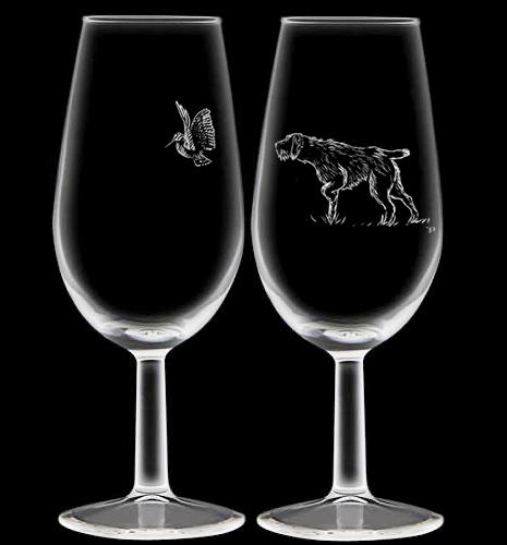 Drathaar y Becada - Copa de degustación