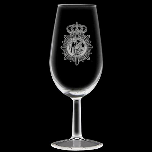 Escudo Policía Nacional - Copa de degustación