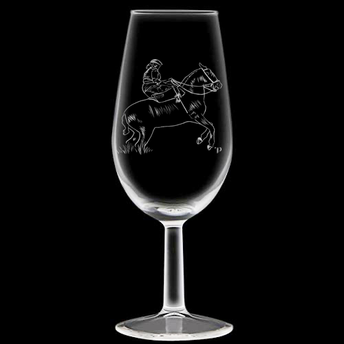 Mujer a Caballo - Copa de degustación