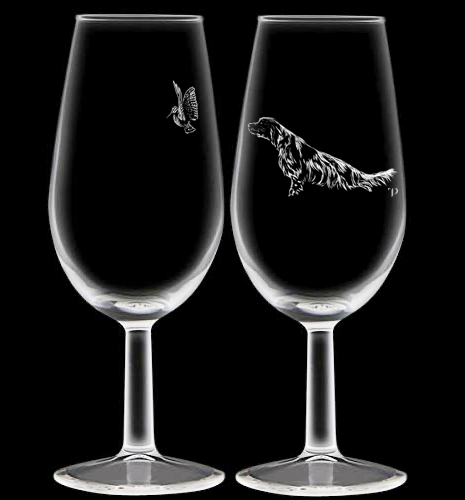 Setter y Becada - Copa de degustación
