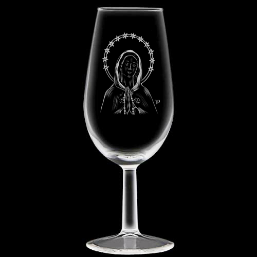 Virgen Rosa Mística  - Copa de degustación