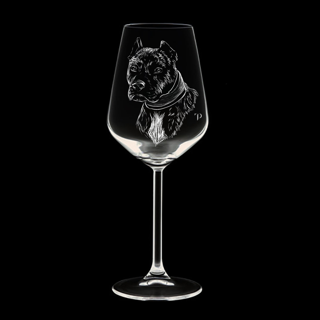 Alano N.2 - Copa de vidrio