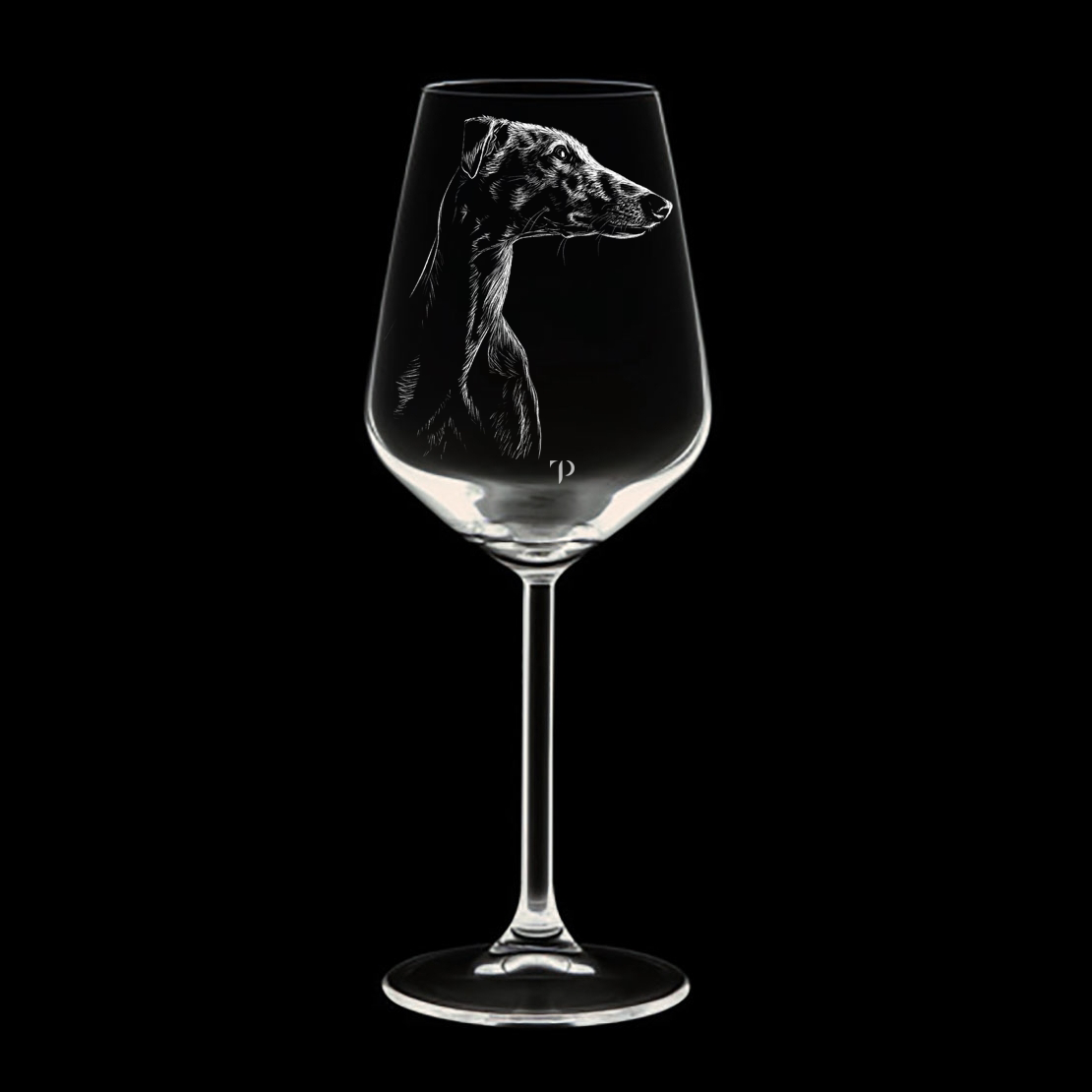 Cabeza de galgo - Copa de vidrio