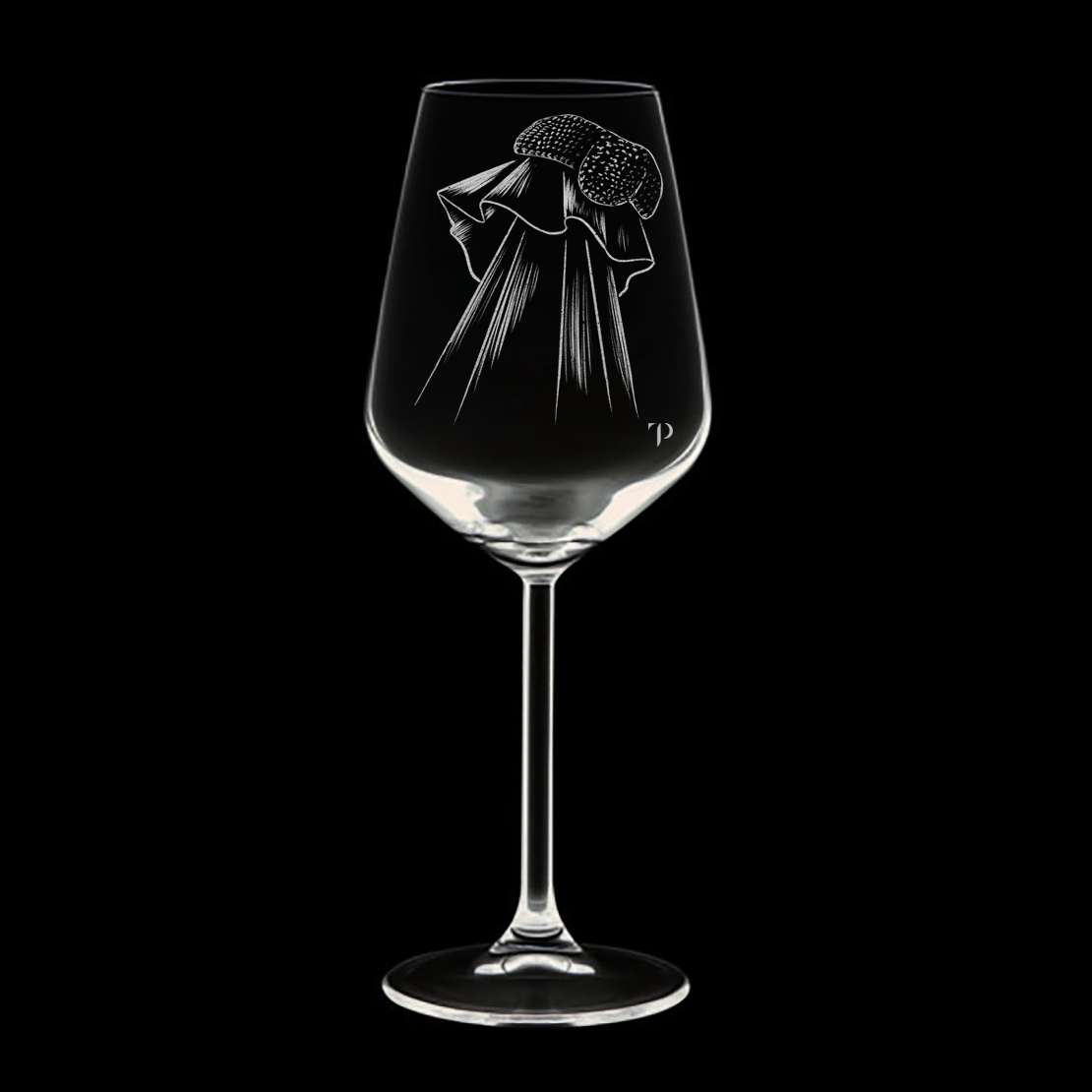 Capote y montera - Copa de vidrio