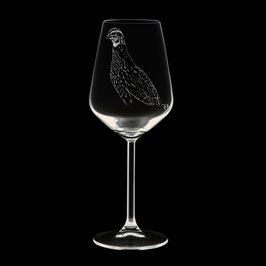Codorniz - Copa de vidrio