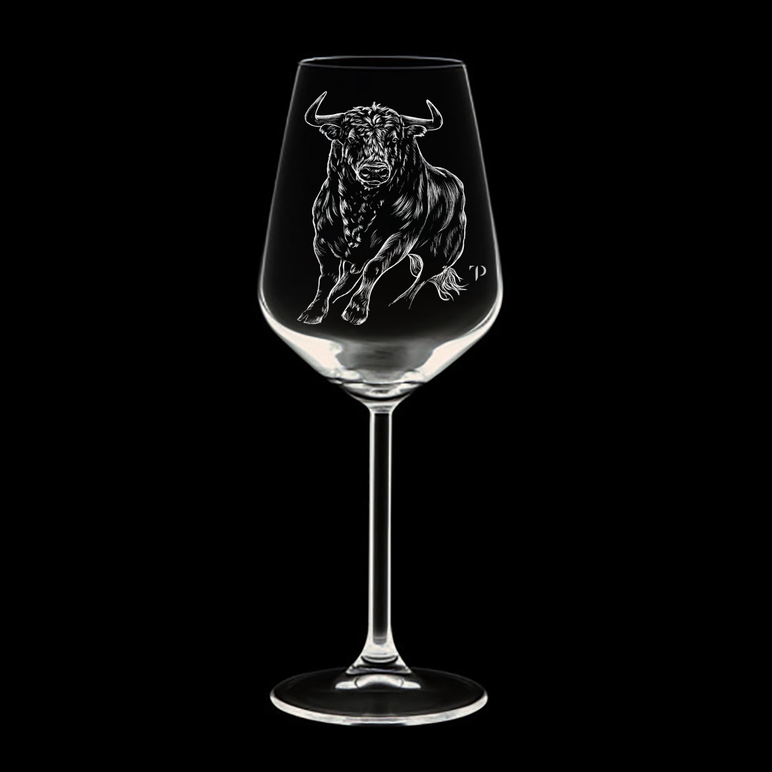 Toro N.3 - Copa de vidrio