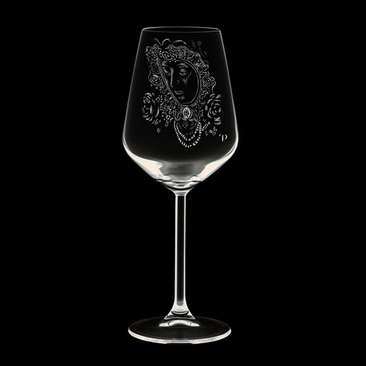 Virgen del Rocío N.1 - Copa de vidrio