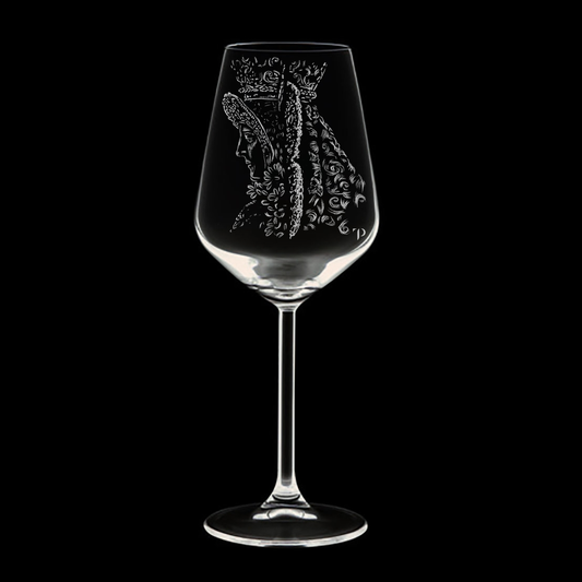 Virgen del Rocío N.3 - Copa de vidrio