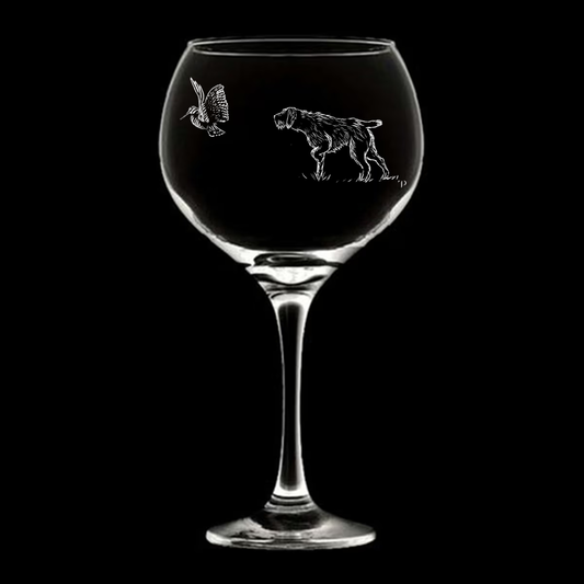 Drathaar y Becada - Copa de balón