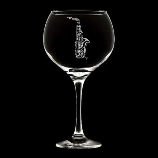 Saxofón - Copa de balón