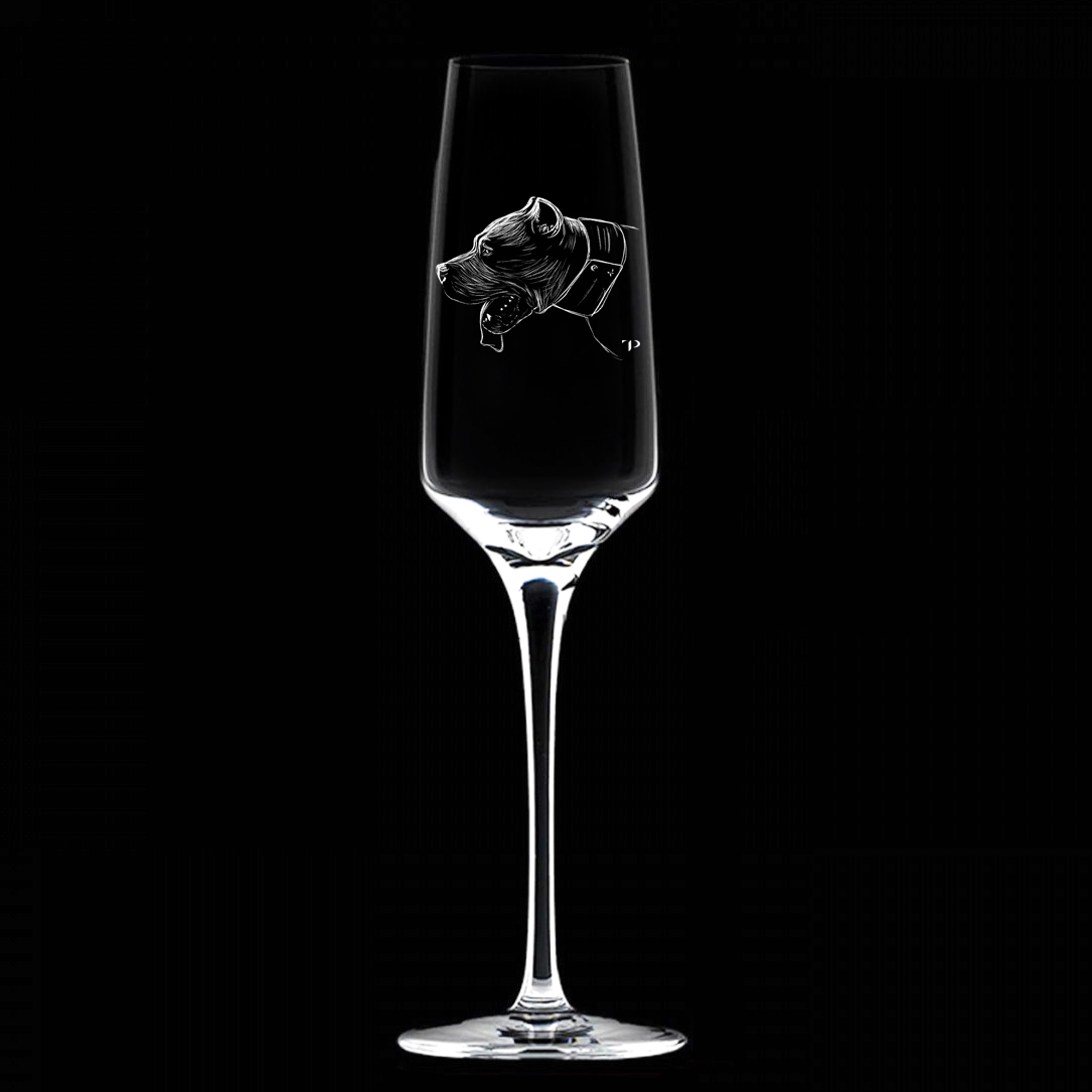 Alano N.1 - Copa de vidrio