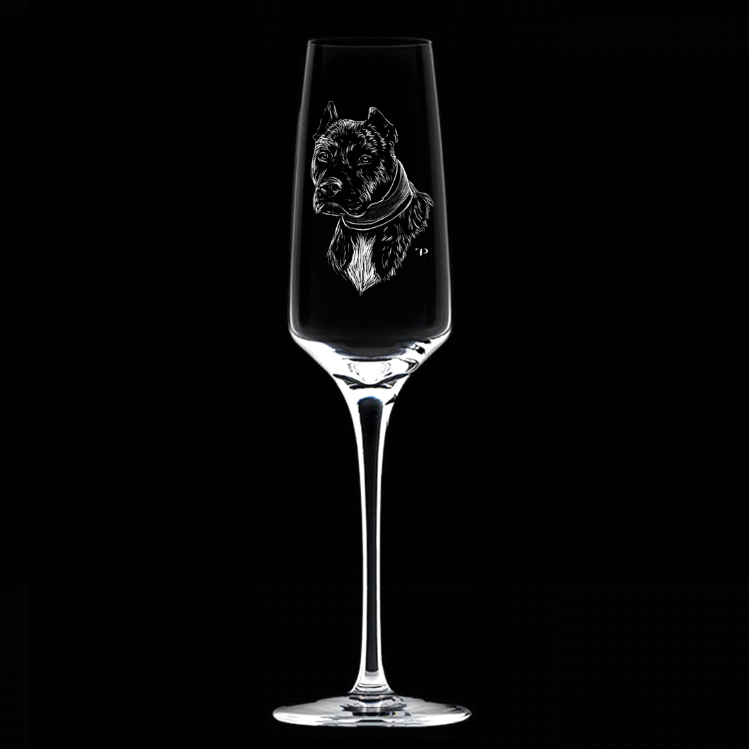 Alano N.2 - Copa de vidrio