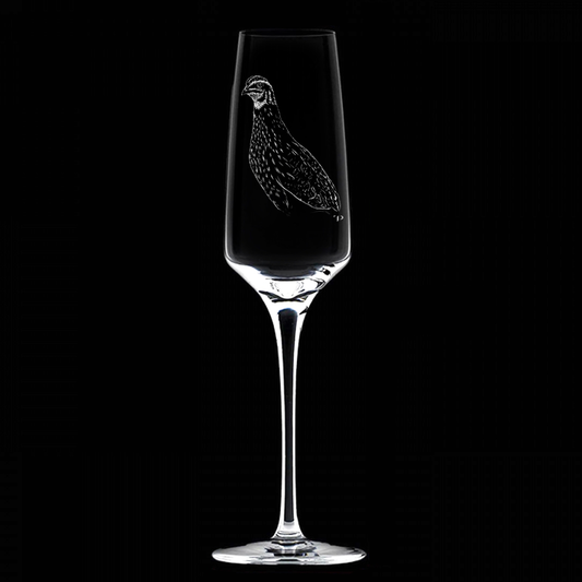 Codorniz - Copa de vidrio
