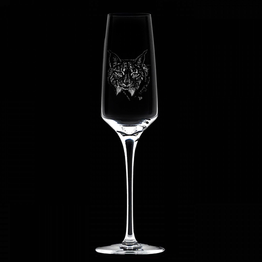 Lince Ibérico - Copa de vidrio