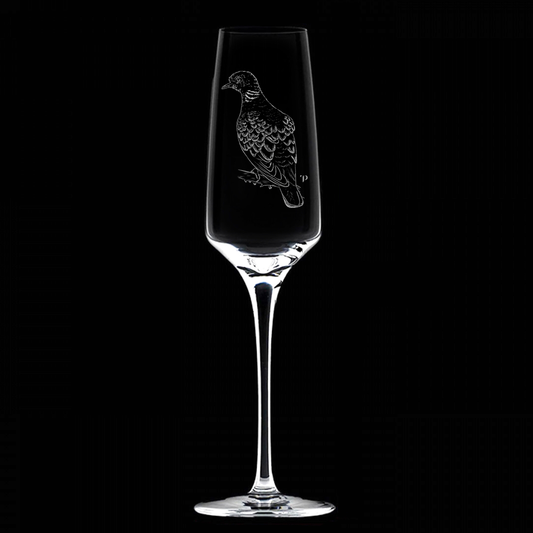 Tórtola - Copa de vidrio