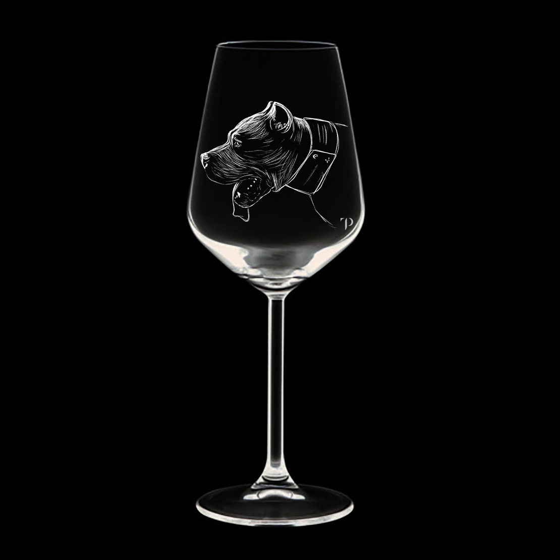 Alano N.1 - Copa de vidrio