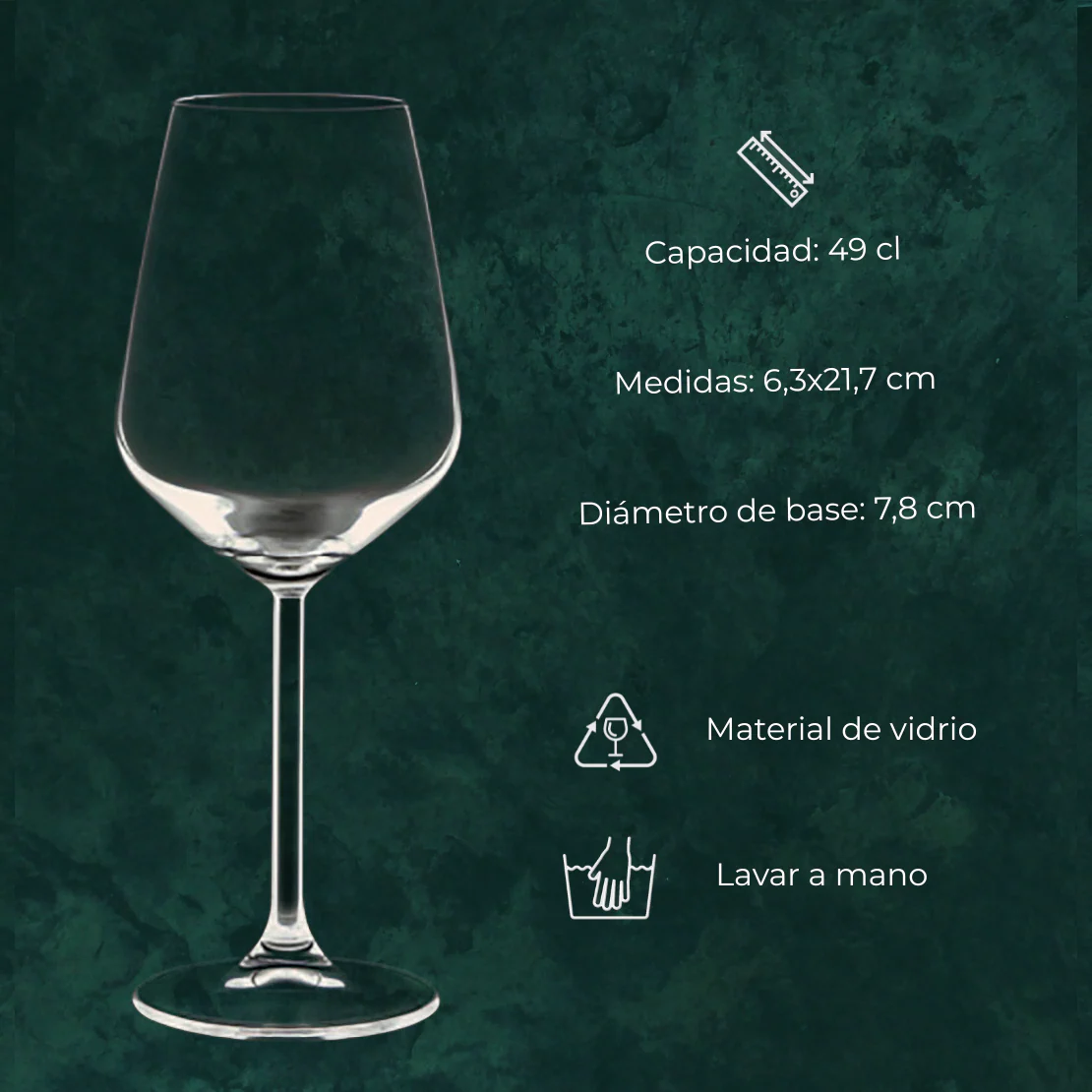 Copa de vino para personalizar