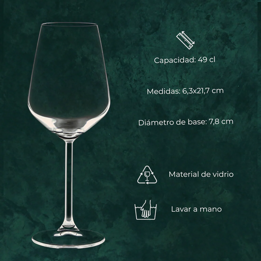Copa de vino para personalizar