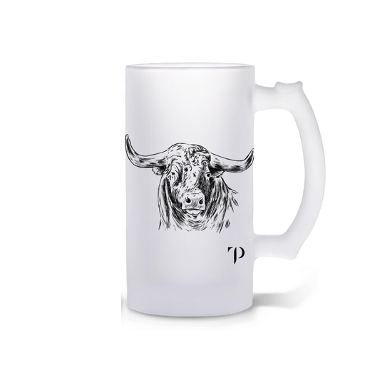 Toro N.2 B/N - Jarra opaca