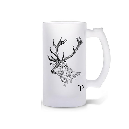 Venado N.3 B/N - Jarra opaca