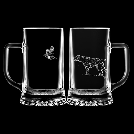 Drathaar y Perdiz - Jarra transparente